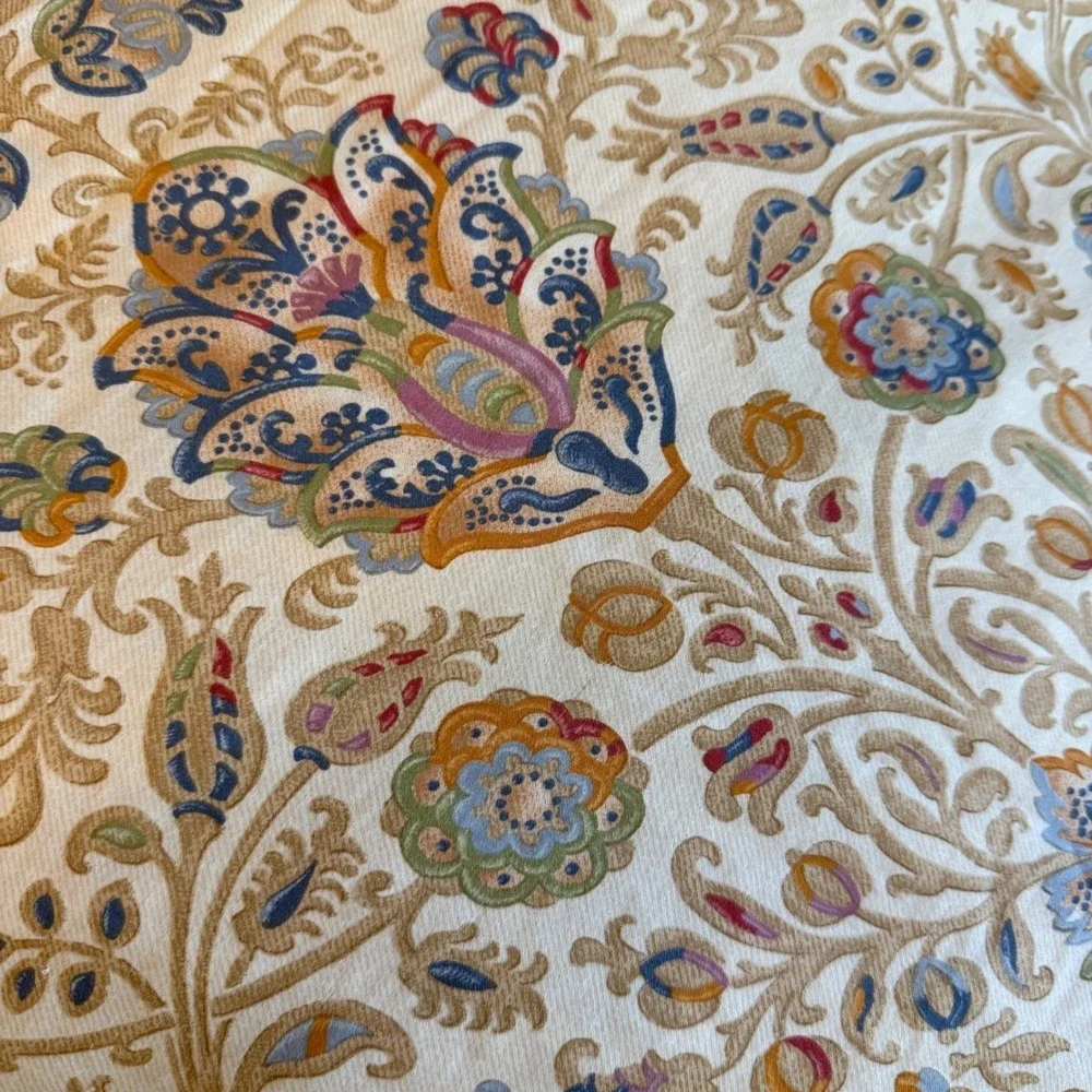 Lauren Ralph Lauren Duvet Cover King Marrakesh Rug Paisley Floral Cotton Home